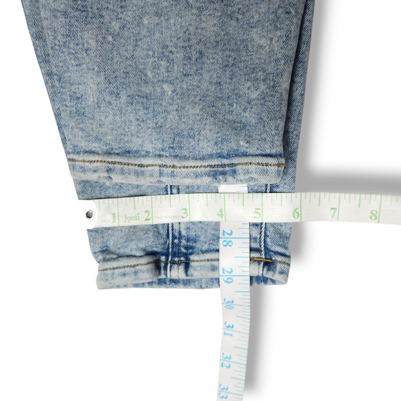 EUC Lane Bryant Flex Magic Waistband High Rise Jegging Sz. 22x29 Acid Wash Blue - Picture 8 of 9